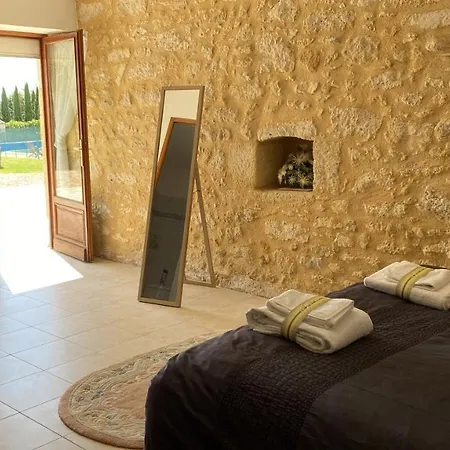 Villa Climatisé Avec Piscine 11 Personnes Dordogne Minzac